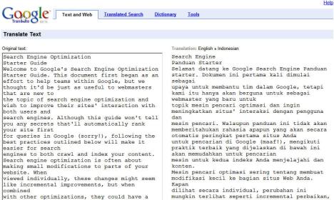 Google Translate - Penerjemah Inggris Indonesia dan banyak lagi